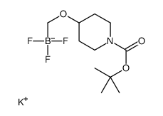 Potassium (((1-(tert-butoxycarbonyl)piperidin-4-yl)oxy)methyl)trifluoroborate