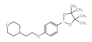4-(2-(4-(4,4,5,5-Tetramethyl-1,3,2-dioxaborolan-2-yl)phenoxy)ethyl)morpholine