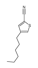4-hexylthiophene-2-carbonitrile