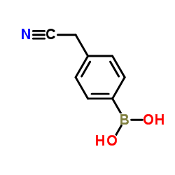[4-(Cyanomethyl)phenyl]boronic acid