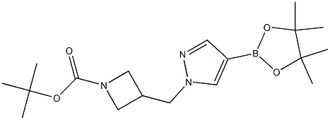 tert-Butyl 3-((4-(4,4,5,5-tetramethyl-1,3,2-dioxaborolan-2-yl)-1H-pyrazol-1-yl)methyl)azetidine-1-carboxylate