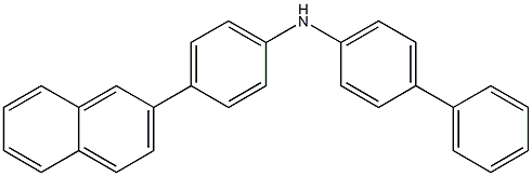 N-[4-(2-Naphthalenyl)phenyl]-[1,1'-biphneyl]-4-amine