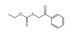 dithiocarbonic acid O-ethyl ester S-(2-oxo-2-phenylethyl) ester