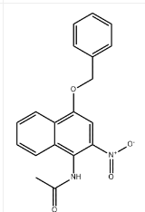 N-[4-(Benzyloxy)-2-nitro-1-naphthyl]acetamide
