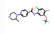 (R)-N-(4-bromo-2-chloro-5-(trifluoromethoxy)phenyl)-6-(2-methylpiperazin-1-yl)nicotinamide