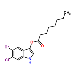 5-Bromo-6-chloro-1H-indol-3-yl octanoate