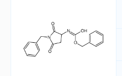 Benzyl (1-benzyl-2,5-dioxopyrrolidin-3-yl)carbamate