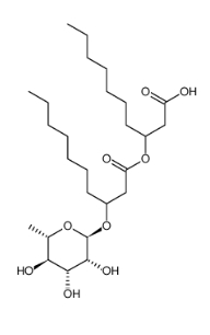 rhamnopyranosyl-3-hydroxydecanoyl-3-hydroxydecanoate