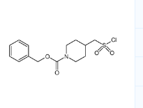 benzyl 4-[(chlorosulfonyl)methyl]piperidine-1-carboxylate