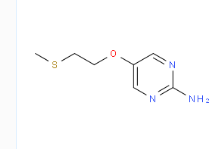 2-amino-5-(2-(Methylthio)ethoxy)pyrimidine