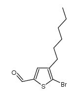 5-Bromo-4-hexylthiophene-2-carbaldehyde