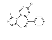 8-chloro-1-methyl-6-phenyl-4H-benzo[f]imidazo[1,5-a][1,4]diazepine