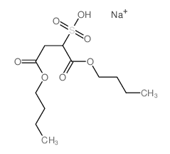 Butanedioic acid,2-sulfo-, 1,4-dibutyl ester, sodium salt (1:1)