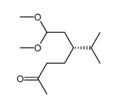(R)-3-(1-methylethyl)-6-oxoheptanal dimethylacetal