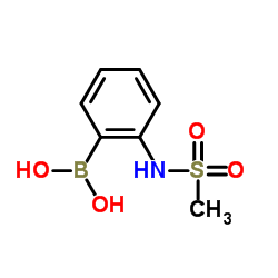 {2-[(Methylsulfonyl)amino]phenyl}boronic acid