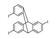 9,10[1',2']-Benzenoanthracene, 9,10-dihydro-2,6,14-triiodo