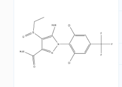 1H-Pyrazole-3-carboxamide,5-amino-1-[2,6-dichloro-4-(trifluoromethyl)phenyl]-4-(ethylsulfinyl)-