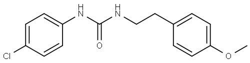 3-(4-CHLOROPHENYL)-1-[2-(4-METHOXYPHENYL)ETHYL]UREA