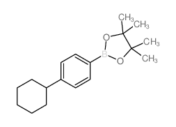 2-(4-Cyclohexylphenyl)-4,4,5,5-tetramethyl-1,3,2-dioxaborolane