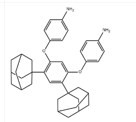 Benzenamine, 4,4'-[[4,6-bis(tricyclo[3.3.1.13,7]dec-1-yl)-1,3-phenylene]bis(oxy)]bis-