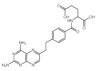 L-Glutamic acid, N-[4-[2-(2,4-diamino-6-pteridinyl)ethyl]benzoyl]