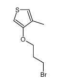 3-(3-bromopropoxy)-4-methylthiophene