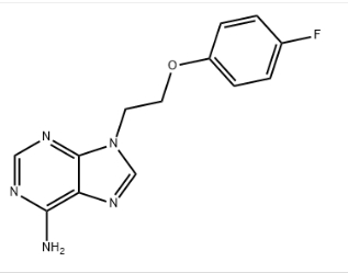 6-Amino-9-[2-(4-fluorophenoxy)ethyl]-9H-purine