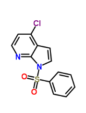 1H-Pyrrolo[2,3-b]pyridine, 4-chloro-1-(phenylsulfonyl)-
