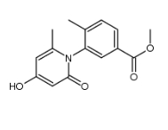 Benzoic acid, 3-(4-hydroxy-6-Methyl-2-oxo-1(2H)-pyridinyl)-4-Methyl-, Methyl ester