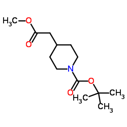 tert-butyl 4-(2-methoxy-2-oxo-ethyl)piperidine-1-carboxylate