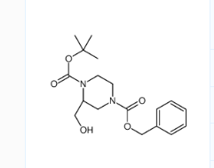 (R)-4-Benzyl 1-tert-butyl 2-(hydroxymethyl)piperazine-1,4-dicarboxylate