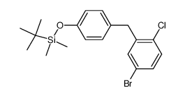 [4-(5-bromo-2-chloro-benzyl)-phenoxy]-tert-butyl-dimethyl-silane