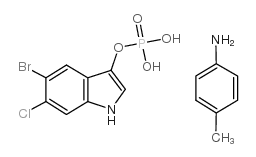 5-BROMO-6-CHLORO-3-INDOLYL PHOSPHATE P-TOLUIDINE SALT
