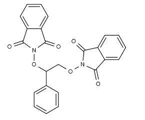 1-Phenyl-1,2-bis(phthalimidooxy)ethane