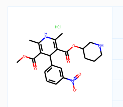 3-Methyl 5-piperidin-3-YL 2,6-dimethyl-4-(3-nitrophenyl)-1,4-dihydropyridine-3,5-dicarboxylate hcl