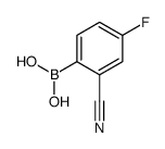 2-CYANO-4-FLUOROPHENYLBORONIC ACID