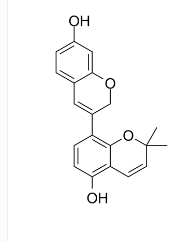 2',2'-Dimethyl-2H,2'H-3,8'-bichromene-5',7-diol