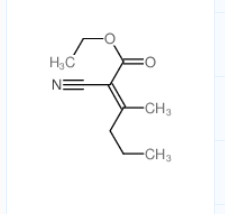 2-Hexenoic acid,2-cyano-3-methyl-, ethyl ester