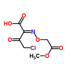 2-Methoxycarbonylmethoxyimino-4-chloro-3-oxobutyric acid