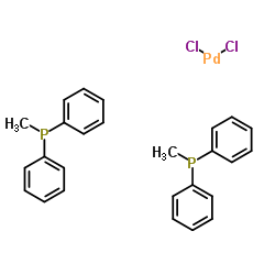 Palladium,dichlorobis(methyldiphenylphosphine)-