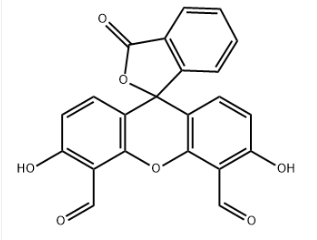 3',6'-dihydroxy-3-oxo-3H-spiro[isobenzofuran-1,9'-xanthene]-4',5'-dicarbaldehyde