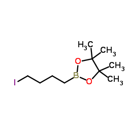 2-(4-Iodobutyl)-4,4,5,5-tetramethyl-1,3,2-dioxaborolane