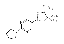 2-(pyrrolidin-1-yl)pyrimidine-5-boronic acid pinacol ester