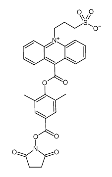 2',6'-Dimethylcarbonylphenyl-10-sulfopropylacridinium-9-carboxylate 4'-NHS Ester