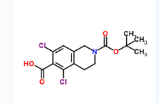 2-(tert-butoxycarbonyl)-5,7-dichloro-1,2,3,4-tetrahydroisoquinoline-6-carboxylic acid