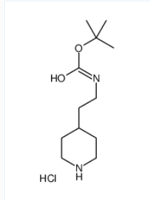 tert-Butyl (2-(piperidin-4-yl)ethyl)carbamate hydrochloride