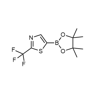 5-(4,4,5,5-Tetramethyl-1,3,2-dioxaborolan-2-yl)-2-(trifluoromethyl)thiazole