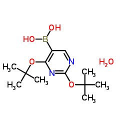 2,4-DI(TERT-BUTOXY)PYRIMIDIN-5-YLBORONIC ACID HYDRATE