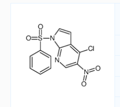 1-(benzenesulfonyl)-4-chloro-5-nitropyrrolo[2,3-b]pyridine