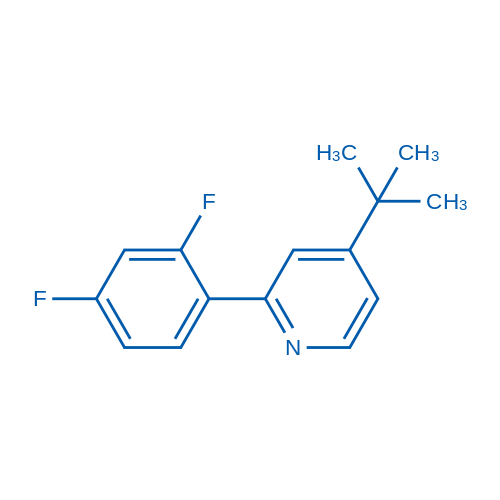 4-(tert-Butyl)-2-(2,4-difluorophenyl)pyridine